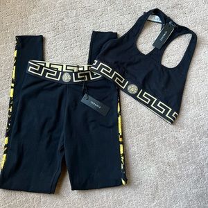 Women’s authentic Versace leggings set
